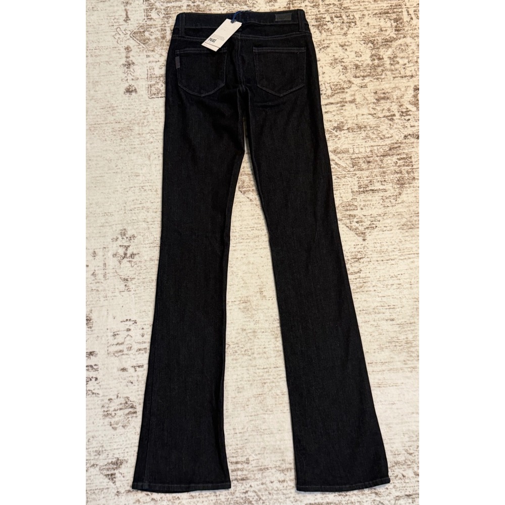 PAIGE Manhattan Bootcut Jeans Women’s 25 Dark Indigo NWT - Picture 5 of 11